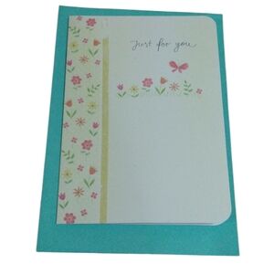 $1 add on item just for you card (blank inside)